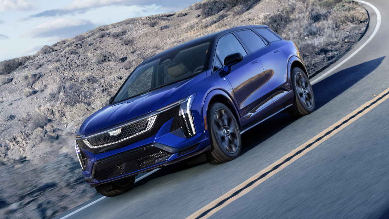 The Cadillac Optiq-V Is Another Face-Melting Electric SUV