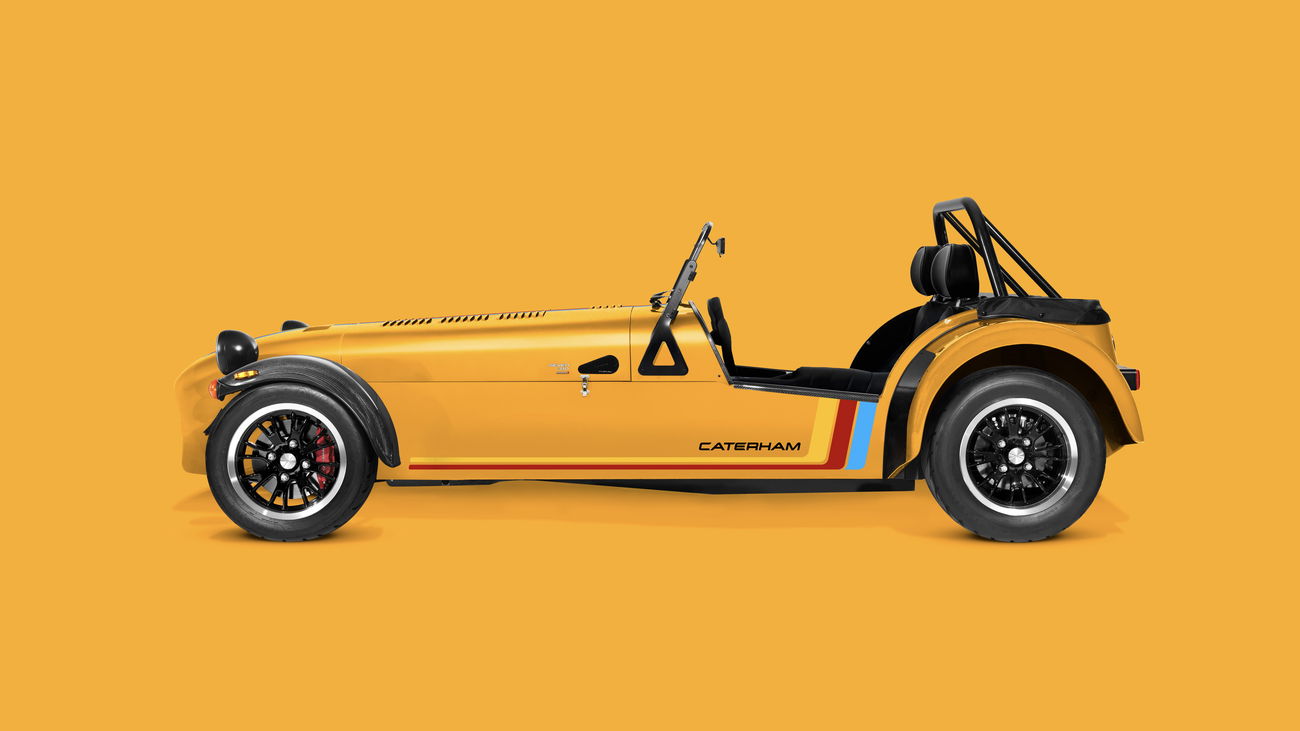 Special Edition Caterham Seven Signs Off On The Sigma Engine With Stripes