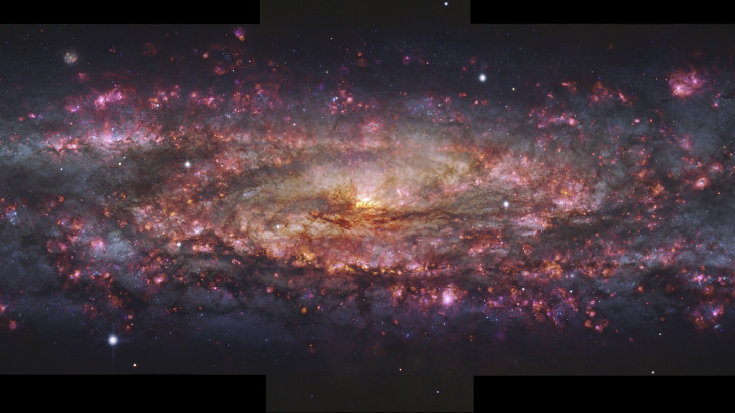 Astronomers create dazzling, elaborate map of galaxy in thousands of colors…