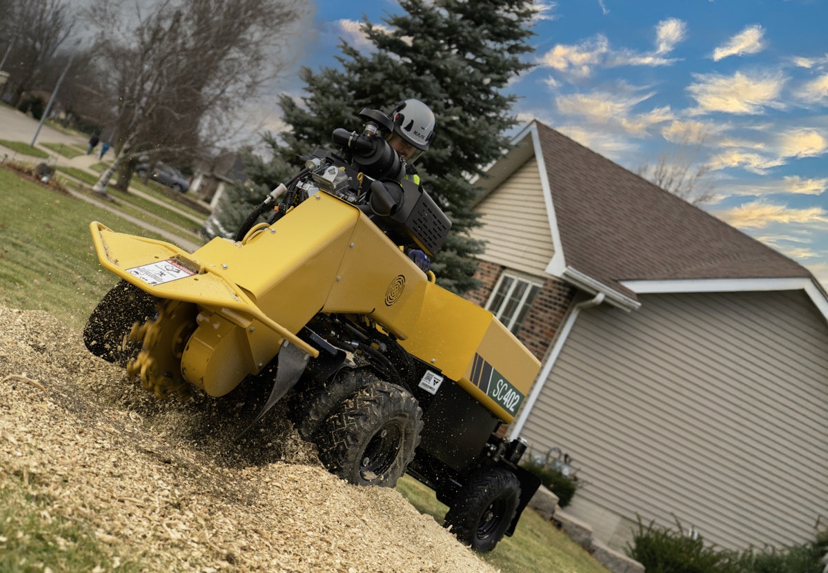 Vermeer Bumps Up the Power, Torque for New SC402 Stump Cutter