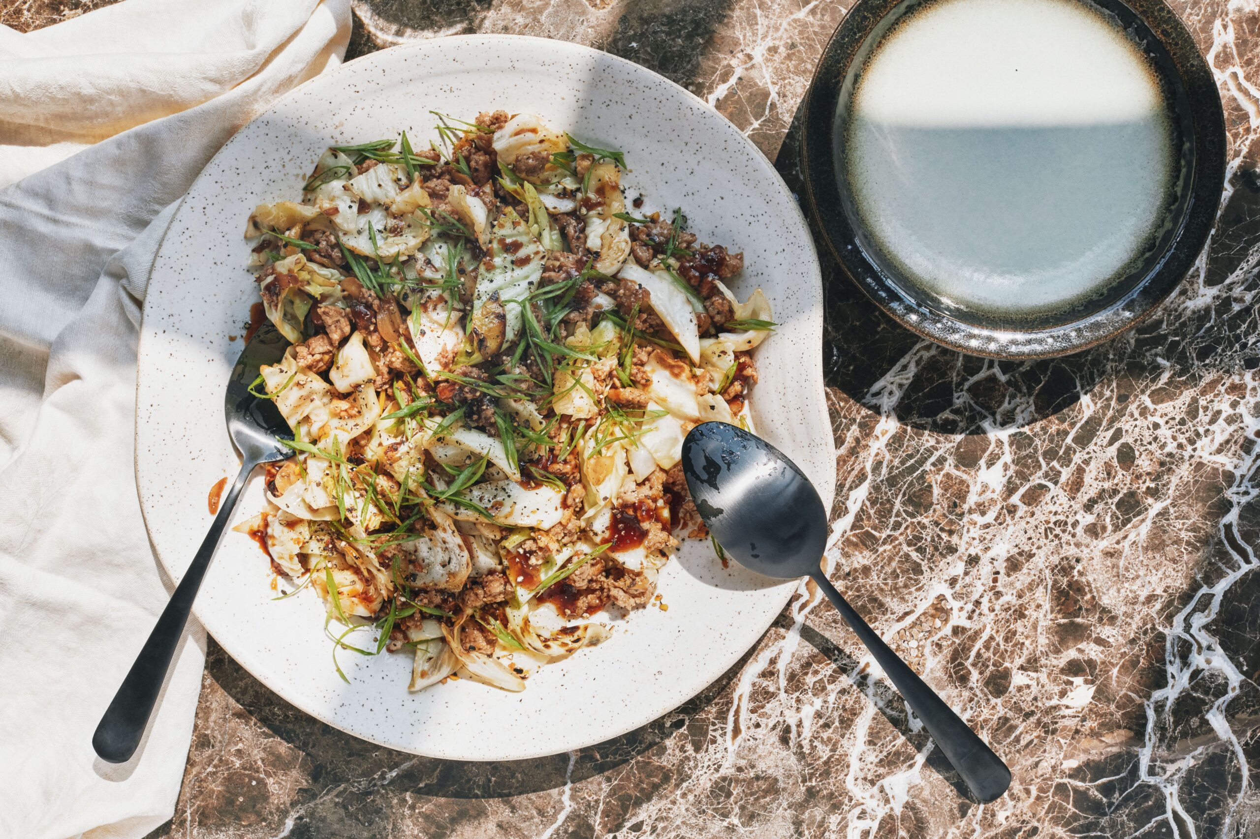 Chicken and Cabbage Stir-Fry