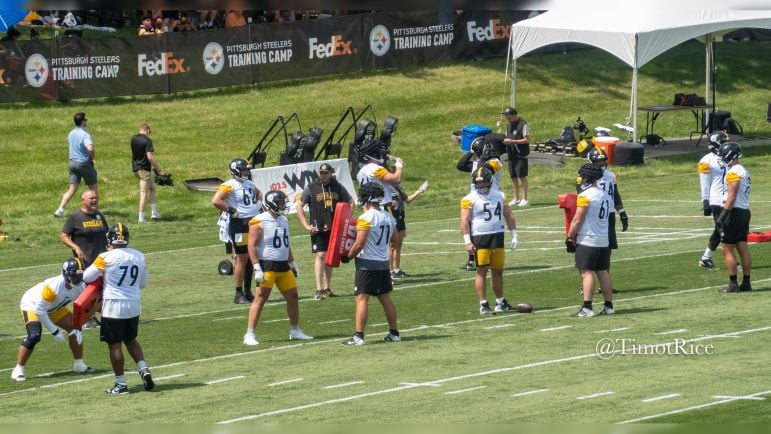 Tomlin: Offensive Line’s Development Is ‘The Elephant In The Room’