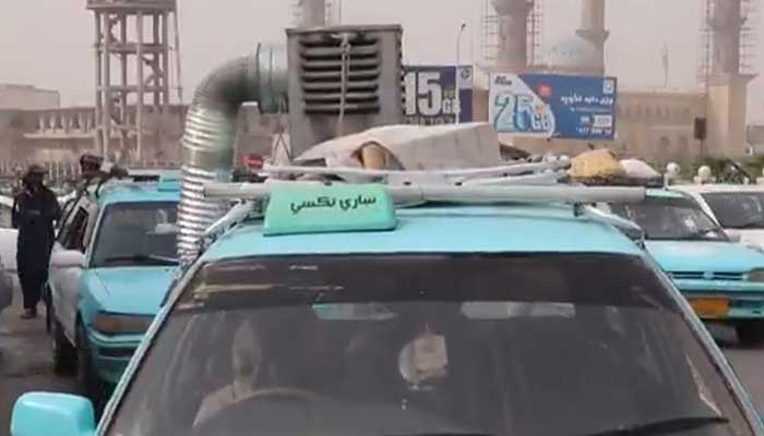 Afghanistan’s Unique Roof-Mounted Vehicle Cooling Units