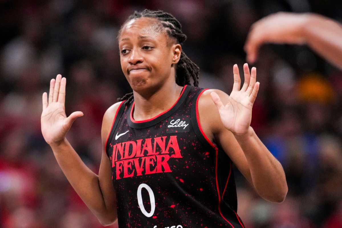 Fever Coach Stephanie White Reacts to Kelsey Mitchell's Costly Miss in Loss to Mystics