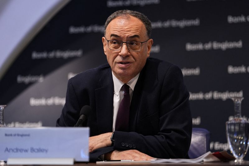 Bank of England’s Bailey says UK has ‘acute challenge’ over weak growth