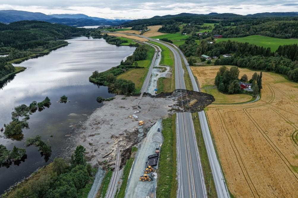 Travel Chaos After Landslide Splits Norway In Two