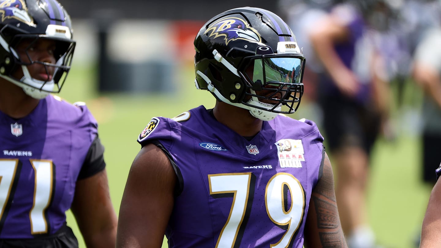 Baltimore Ravens’ O-Line Taking Big Strides