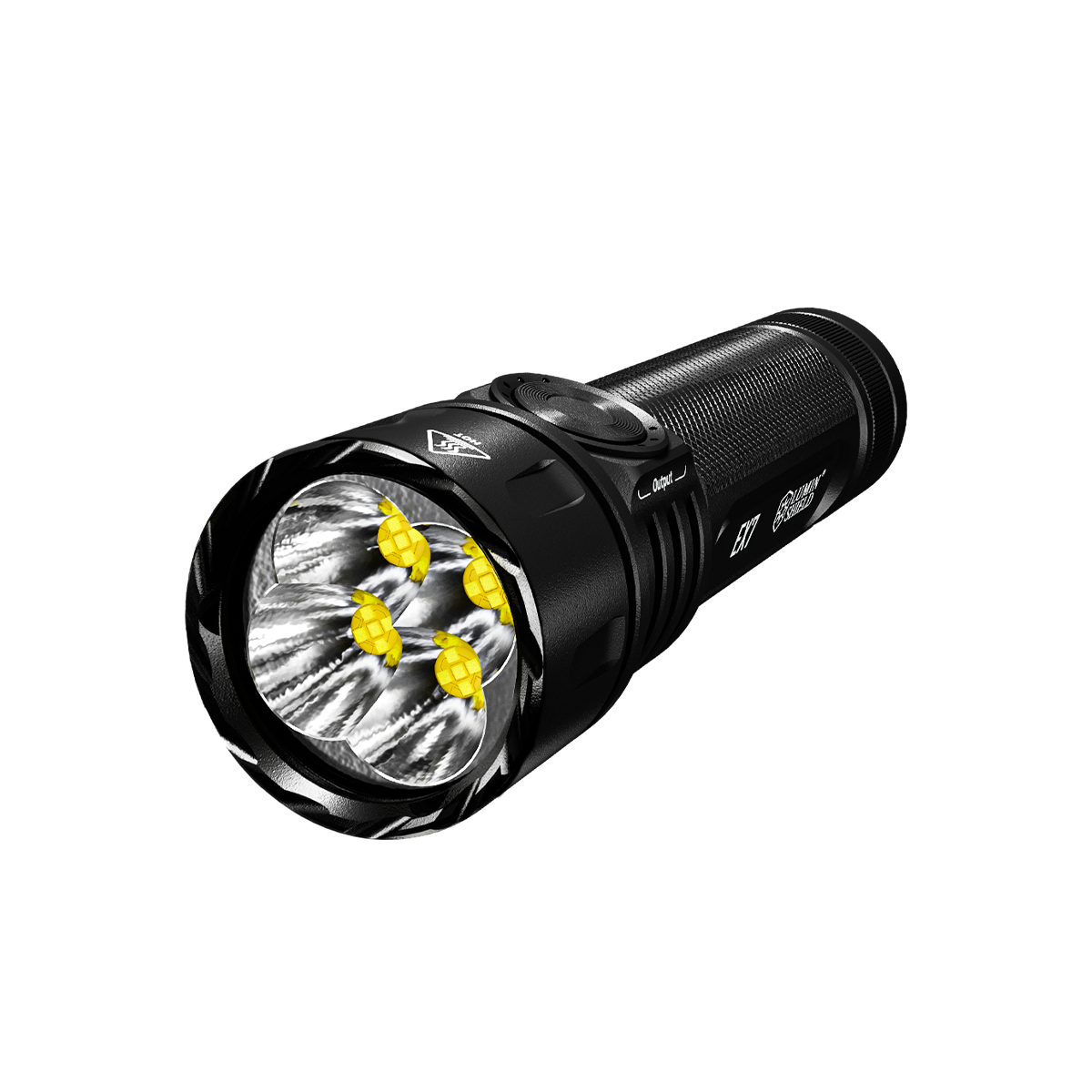 Nitecore releases compact EX7 flashlight with 20 LEDs in four groups
