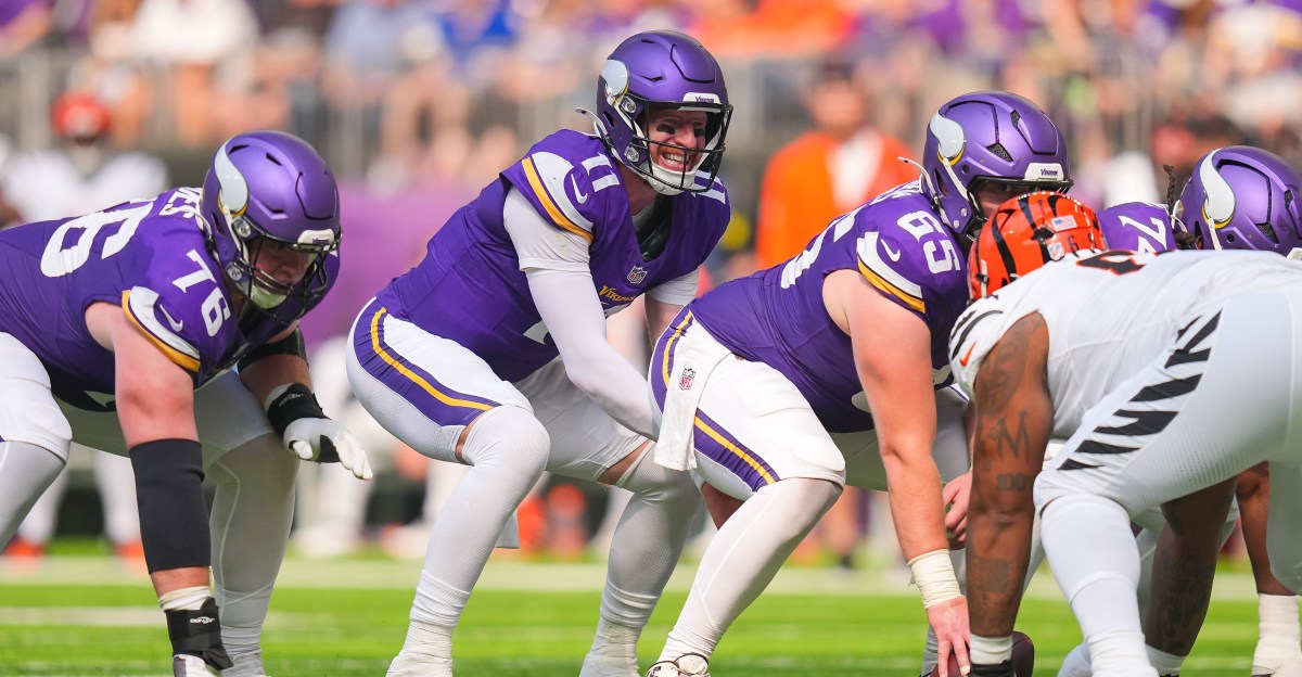Do the Vikings have a QB controversy on their hands?