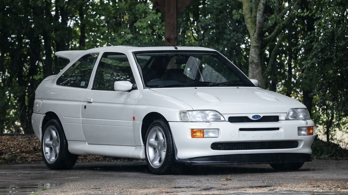 Here’s Your Chance To Own A Delivery-Mile Ford Escort Cosworth