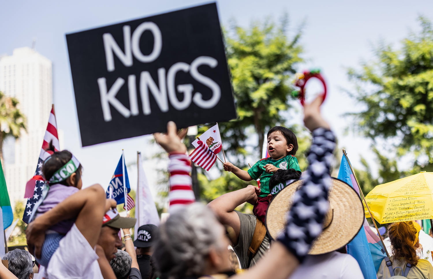 Trump wants you to think he’s unstoppable. The ‘No Kings’ protests expose that myth.