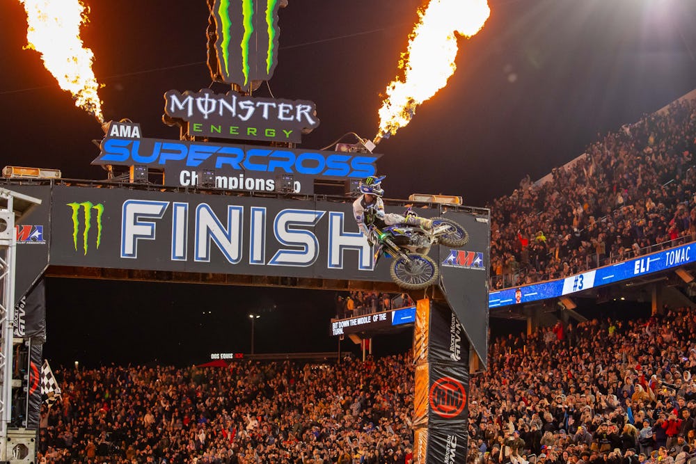 How Many Wins, Podiums Did Eli Tomac Earn with Yamaha?