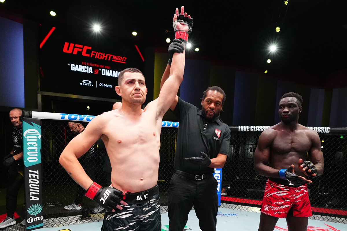 David Onama speaks out following UFC Vegas 110 loss to Steve Garcia