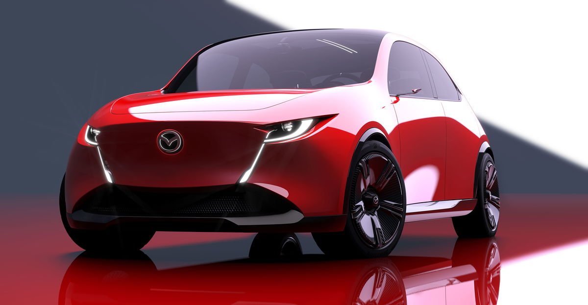 The Mazda Vision X-Compact Is A Reborn 2 That Wants To Talk To You