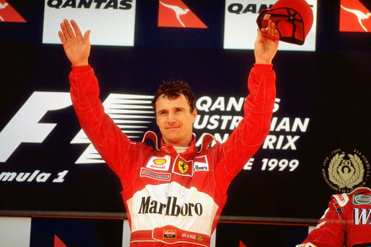 When Eddie Irvine stepped out of Michael Schumacher’s shadow