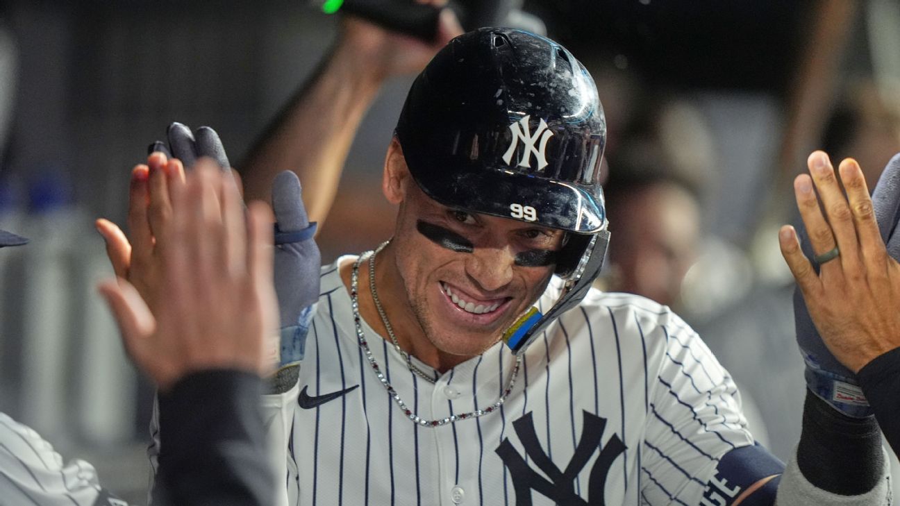 Yankees’ Judge edges Raleigh, wins third AL MVP