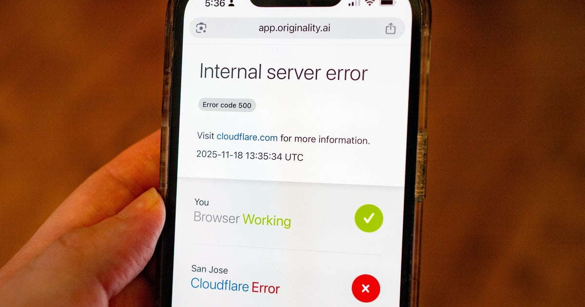 Cloudflare Outage Disrupts ChatGPT, X, Other Internet Services