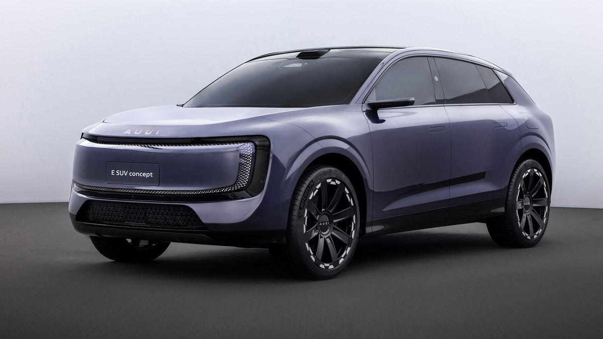 AUDI E SUV Concept Previews China-Only Production Car
