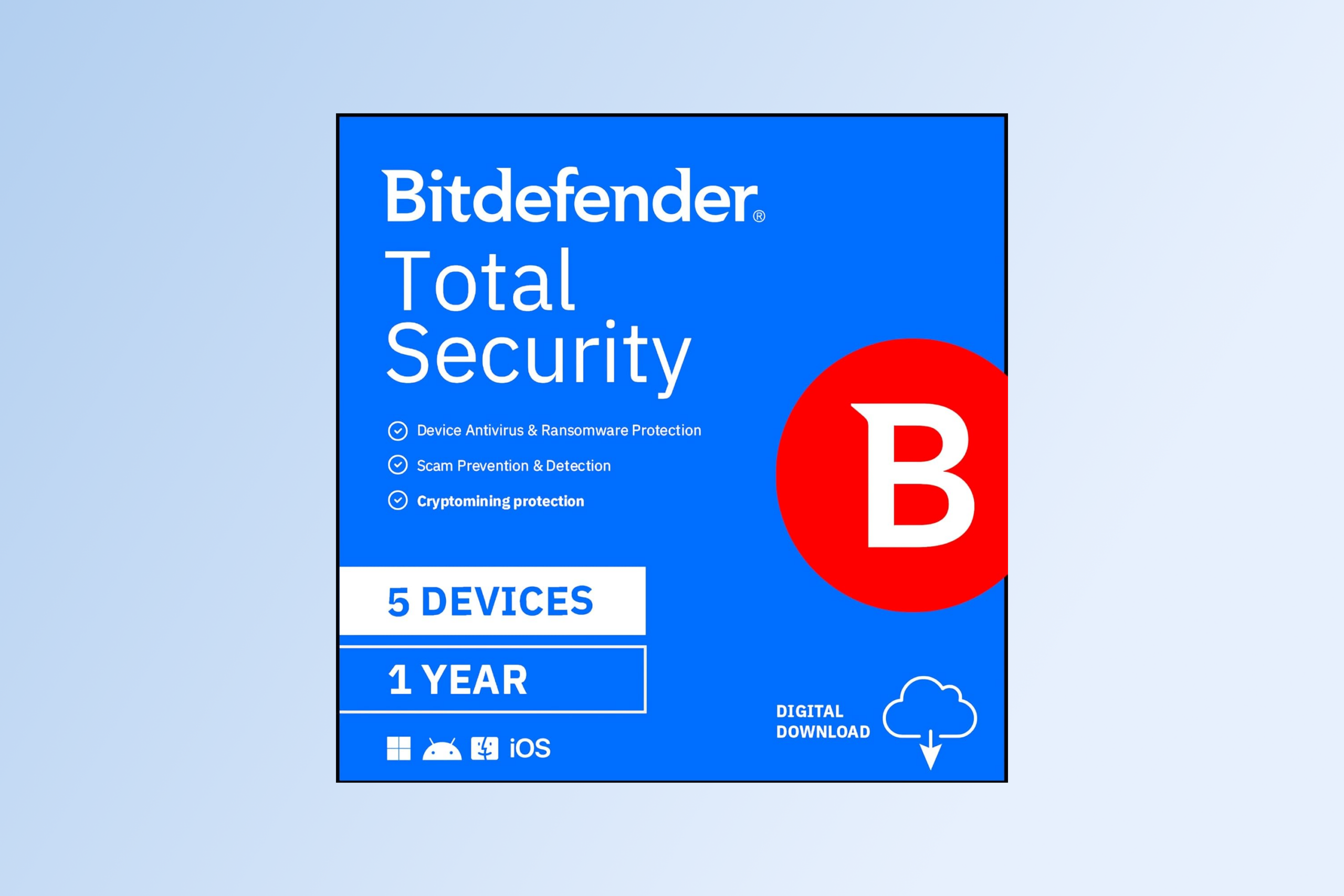 Protect your PC for cheap with 78% off Bitdefender Total Security