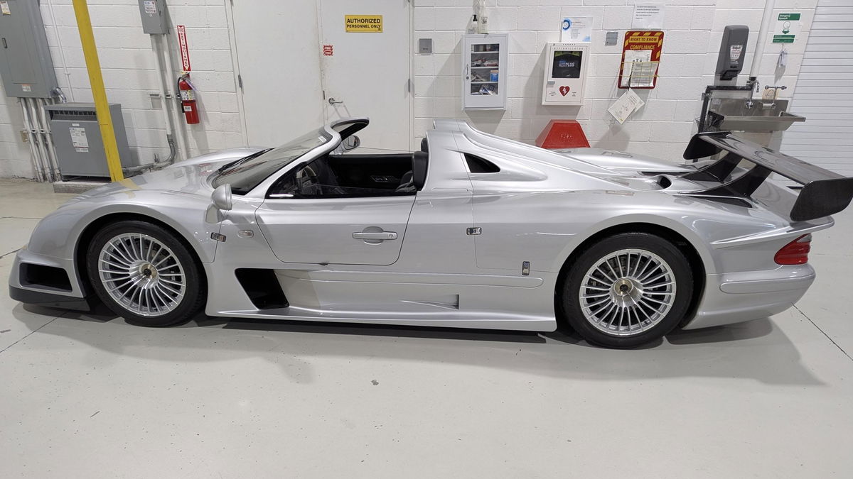 The FBI Just Seized This Ultra-Rare Mercedes CLK GTR Roadster