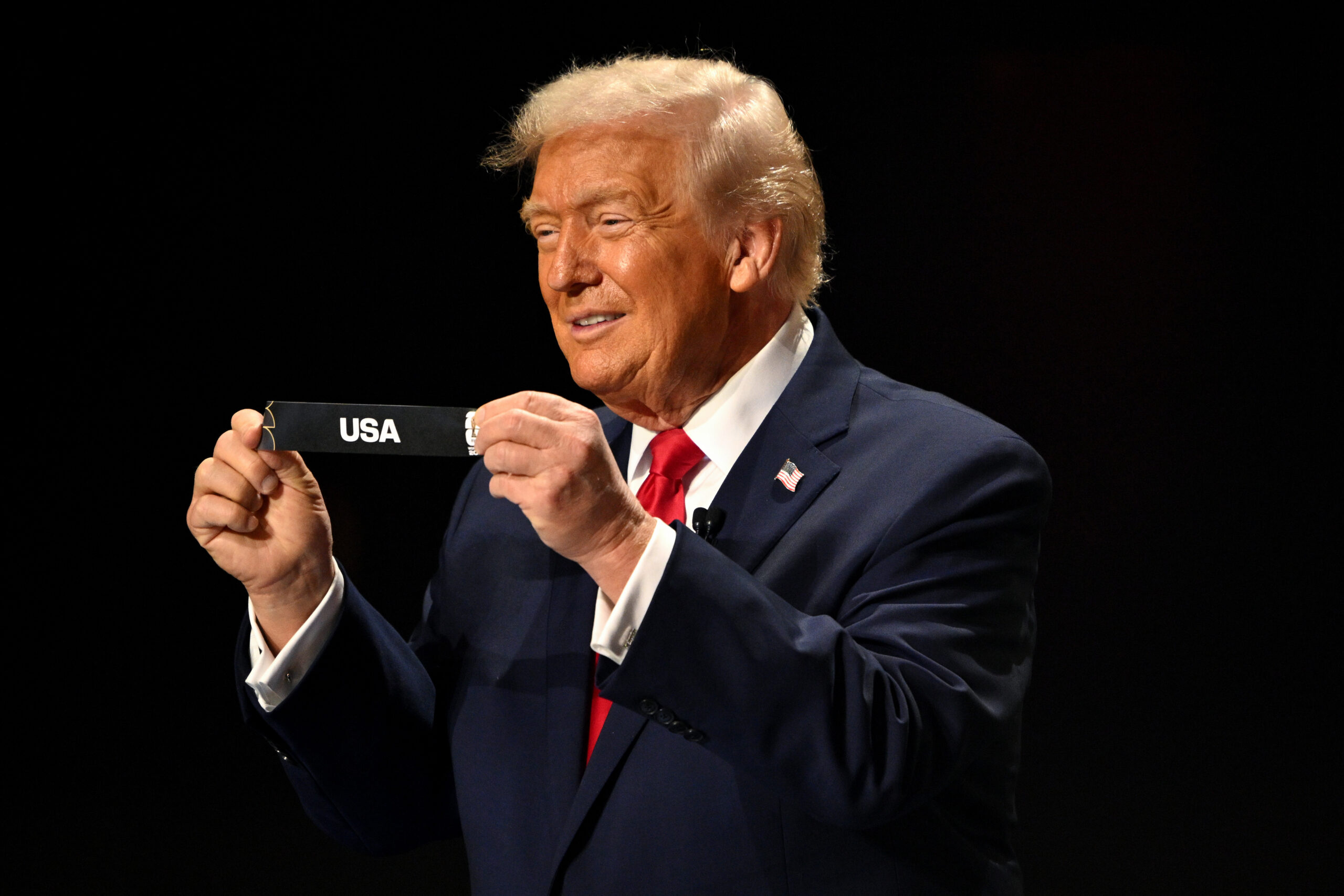 Trump Takes Center Stage at World Cup Draw