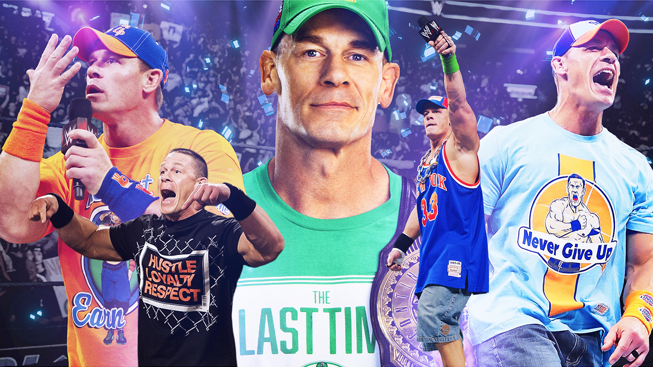 👀The many shirts of John Cena’s WWE career