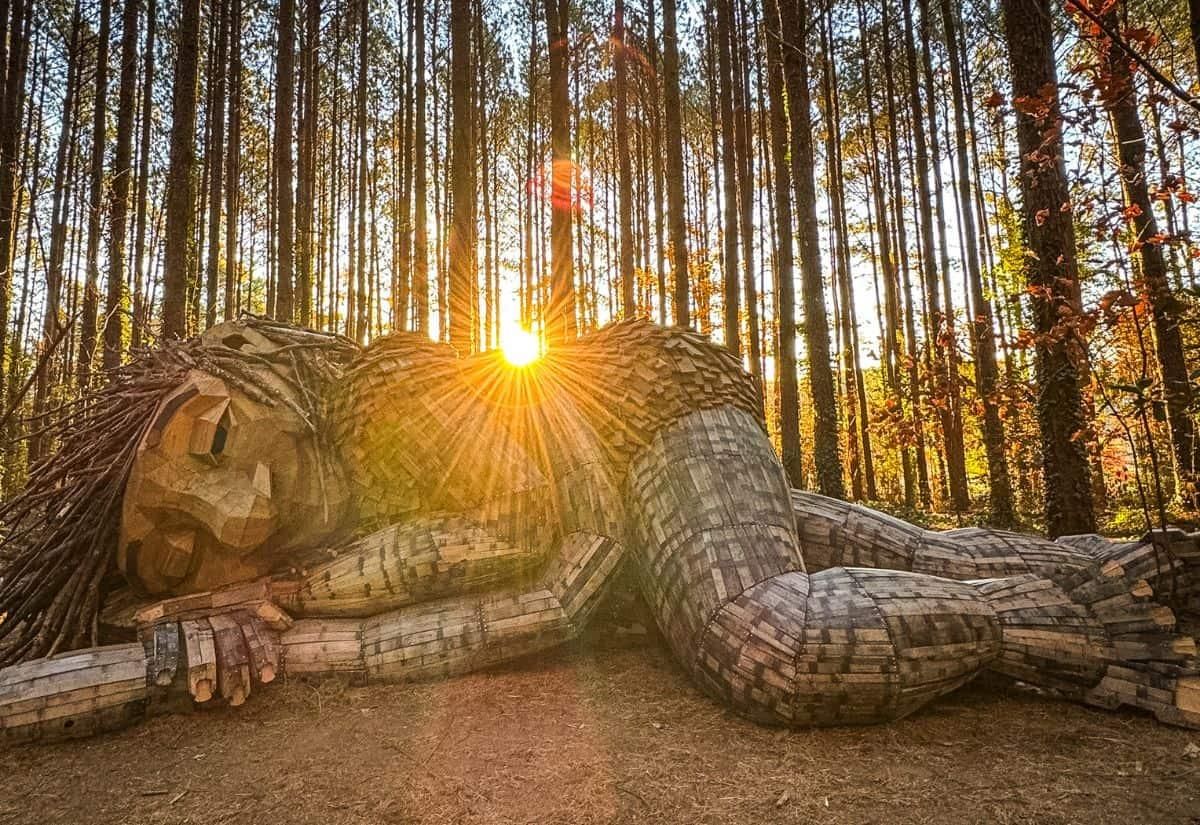 Thomas Dambo’s troll sculptures turn recycled art into a global phenomenon