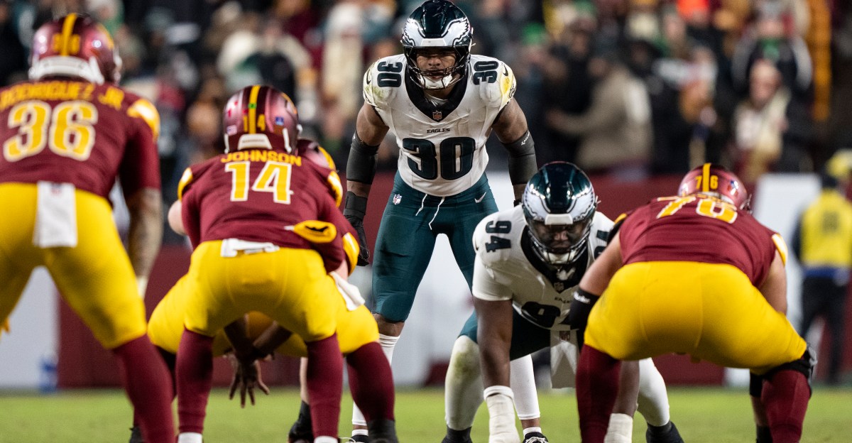 Eagles rookie report card from the Commanders game
