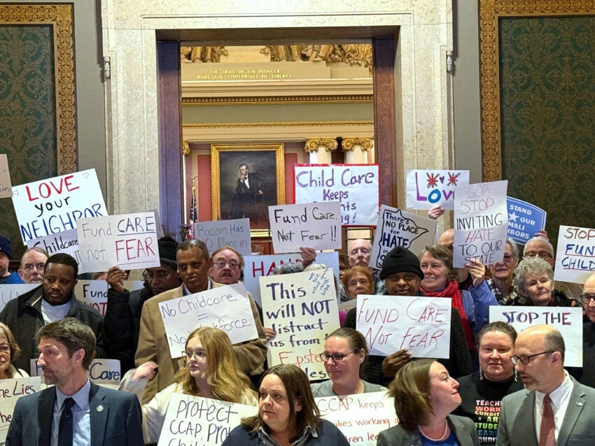Minnesota families are rattled by threat to cut federal aid for child care