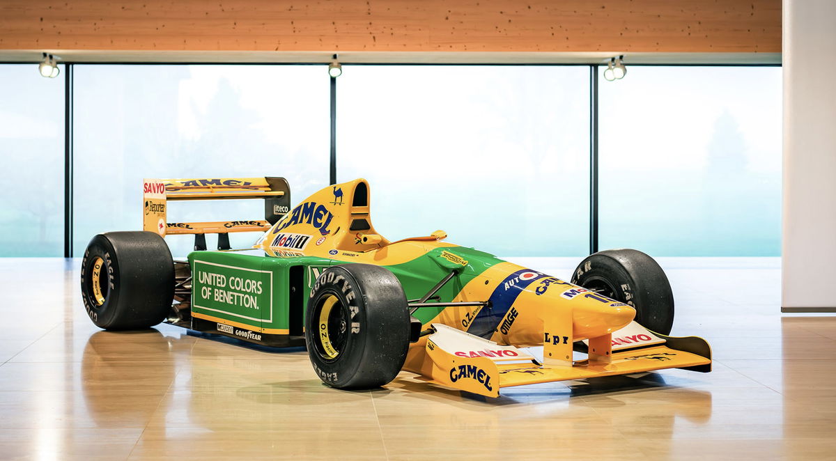 Michael Schumacher’s First GP-Winning Car Is Going Up For Sale