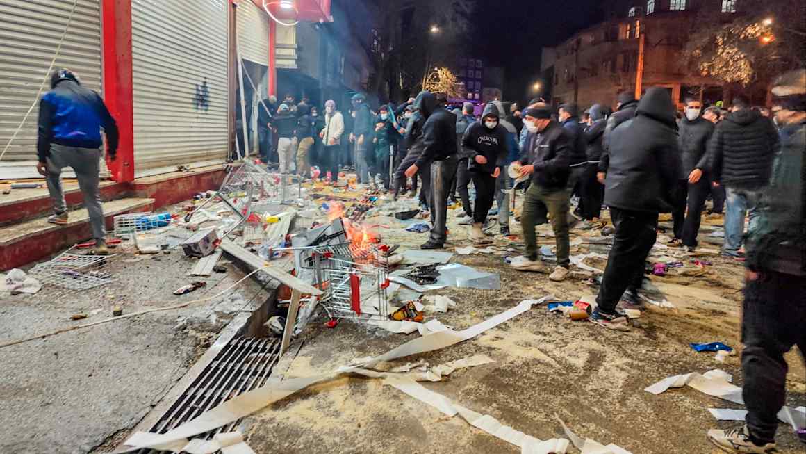 Iran hit by ‘internet blackout’ as regime struggles to contain protests