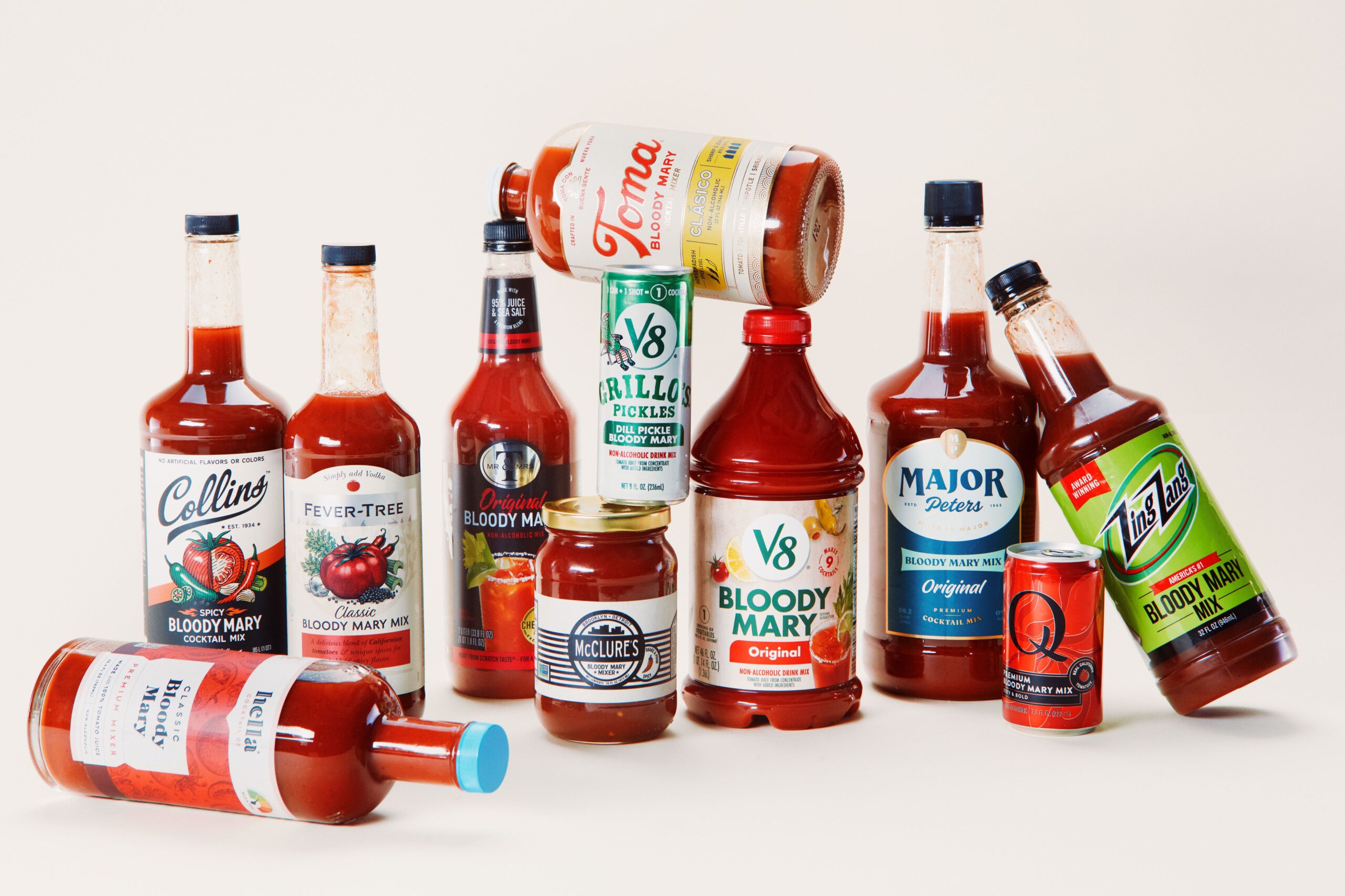 Tasting Top Bloody Mary Mixes, According to Pros