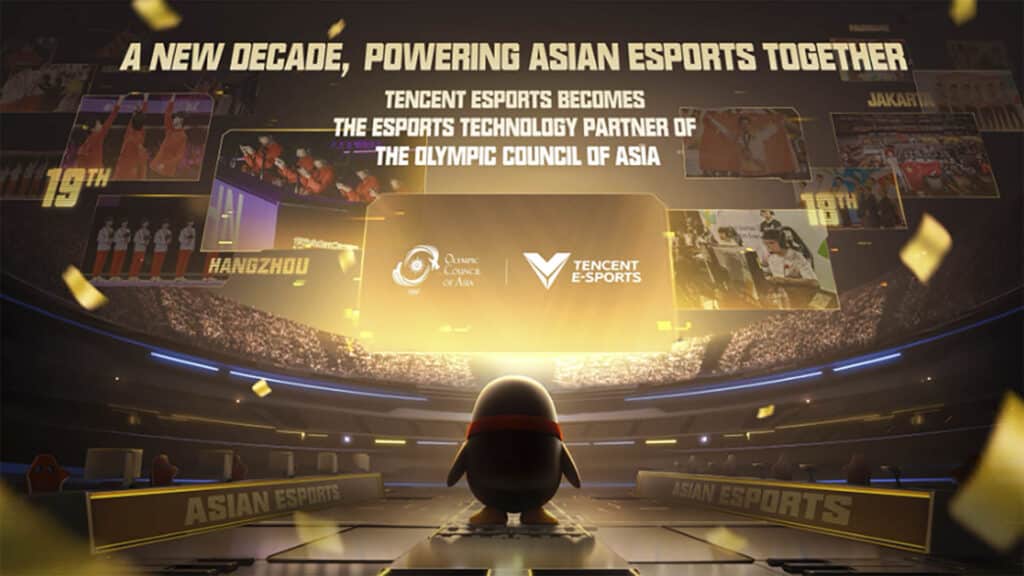 Tencent Esports announce 10-year deal with Olympic Council of Asia