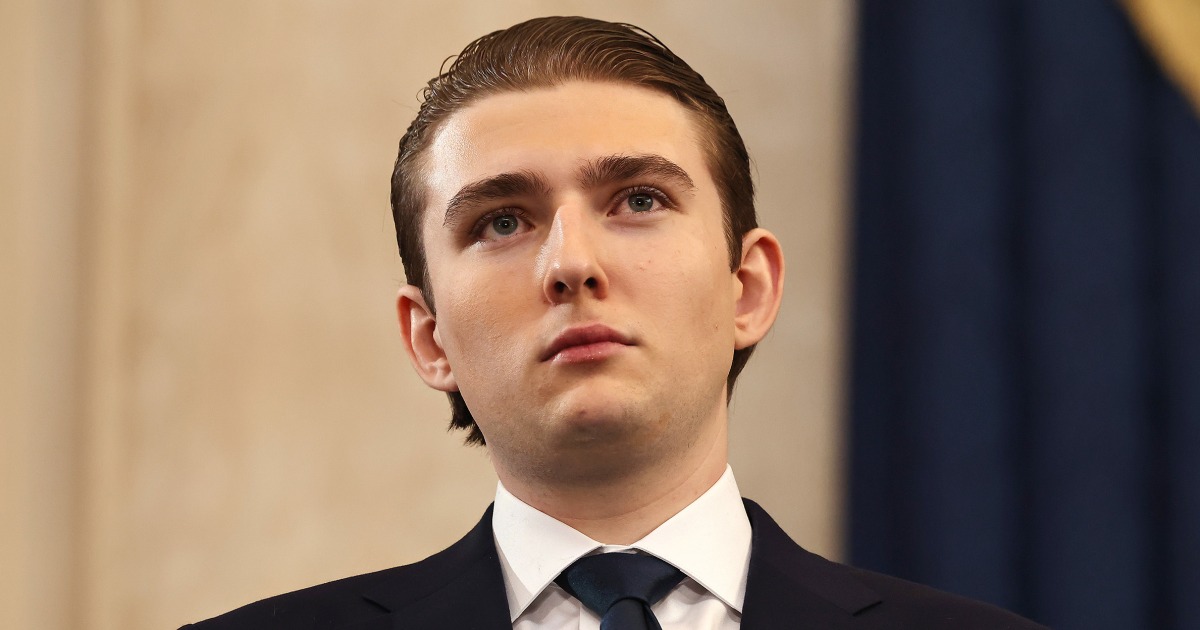 Barron Trump called London police after witnessing a woman ‘getting beat up,’ according to transcript released at a trial