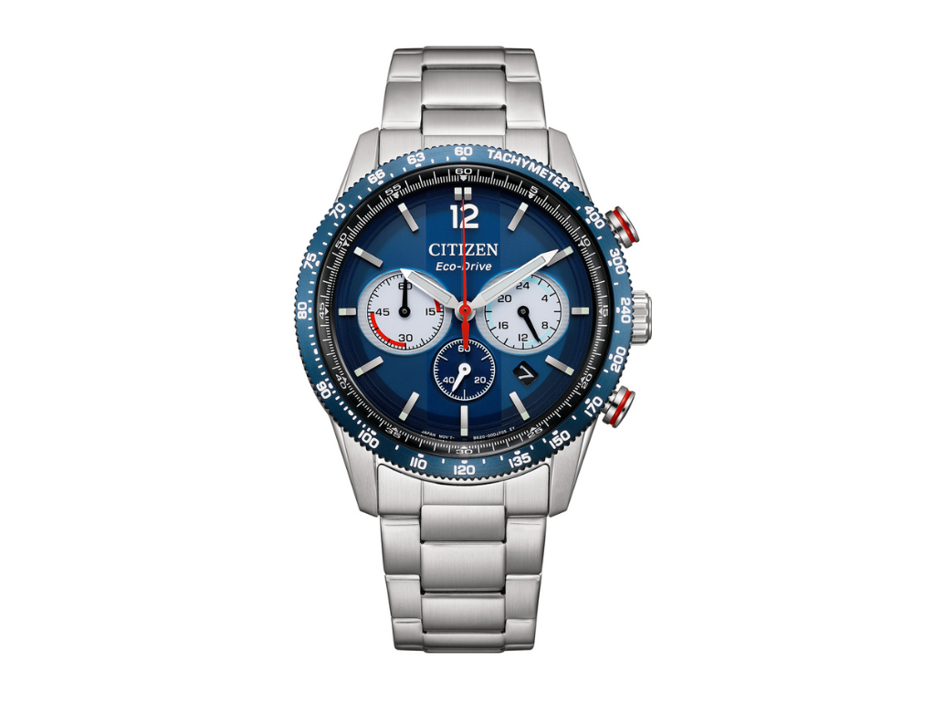 Citizen launches new blue chronograph with Caliber B620 Eco-Drive movement