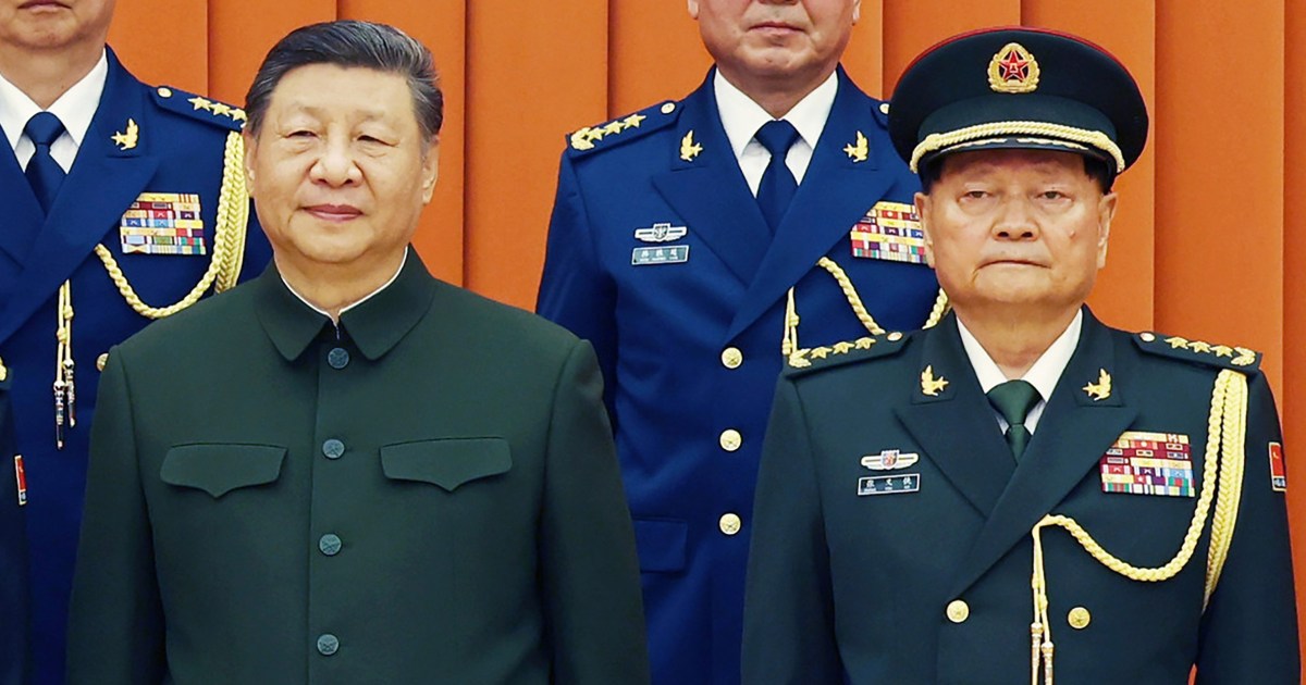 Purge of top Chinese general throws military into turmoil, raises questions about Taiwan