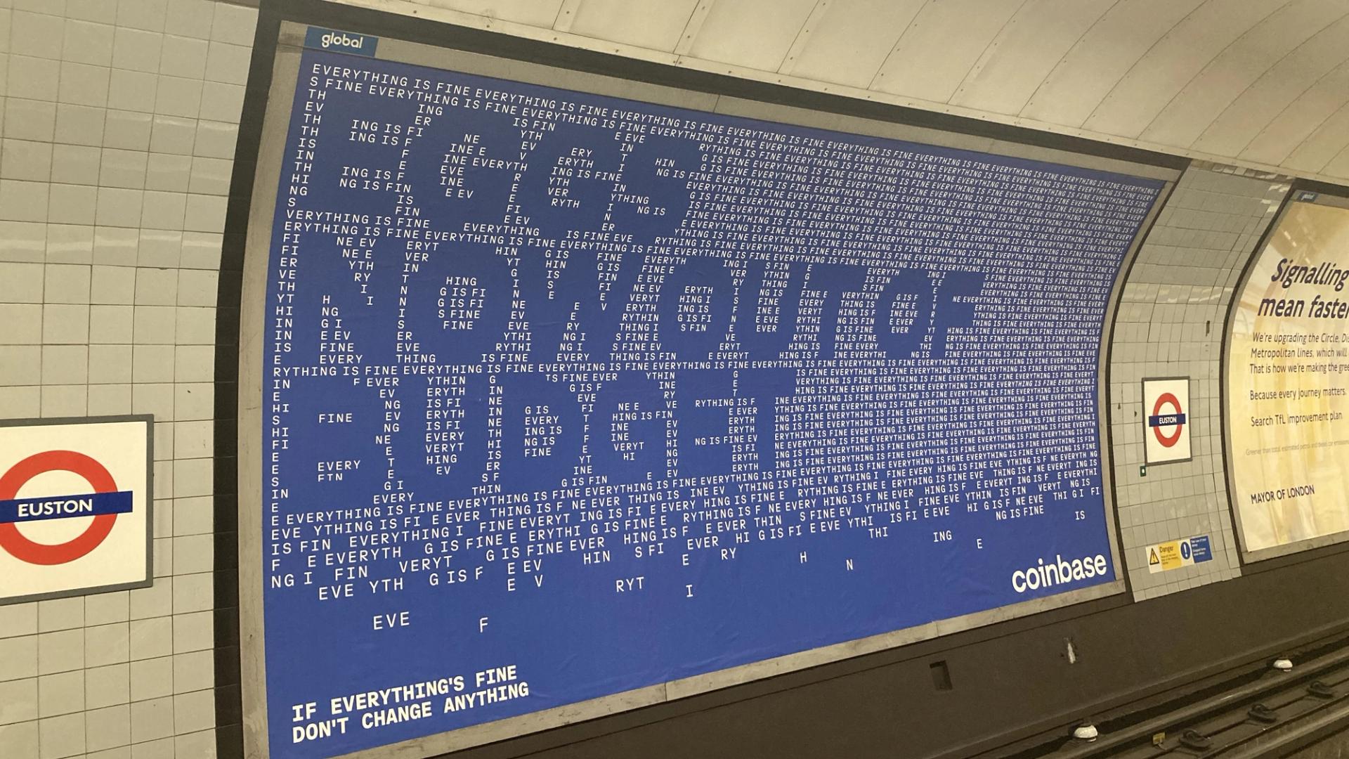 UK advertising watchdog bans Coinbase ads as ‘irresponsible’