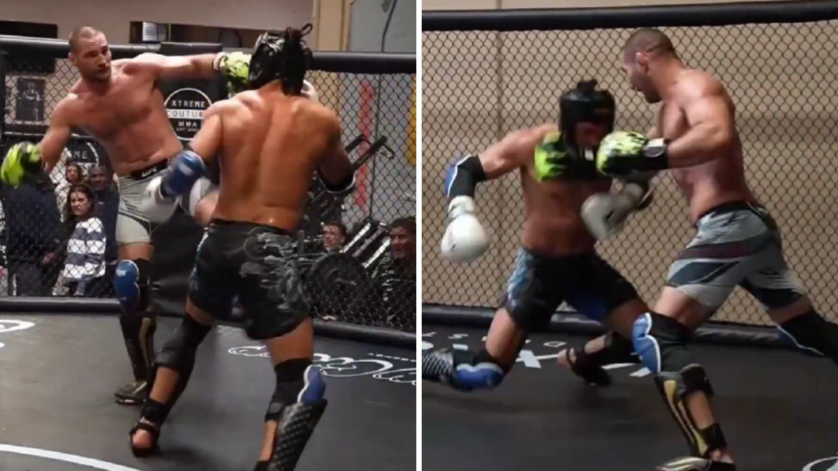 Sean Strickland and Michel Pereira share wild sparring session
