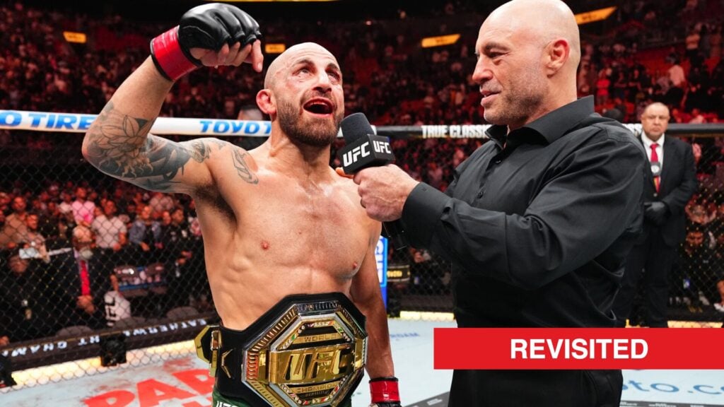 If it were up to Joe Rogan, Alexander Volkanovski would be a two-division UFC champion
