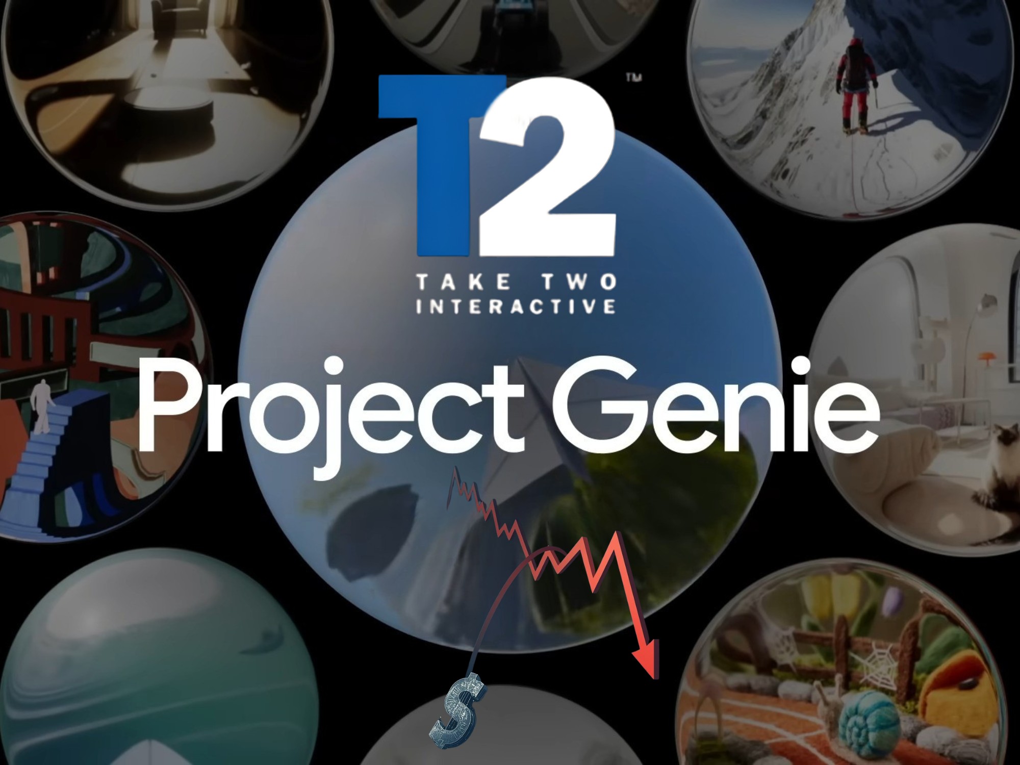 Take-Two stock at lowest point since GTA 6 delay, after Project Genie generative AI tool debuts