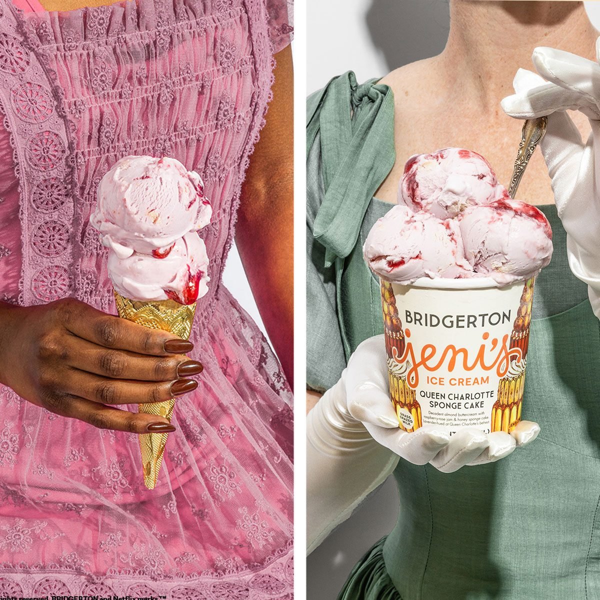 This Is How Jeni’s Created Its New ‘Bridgerton’ Ice Cream Flavors