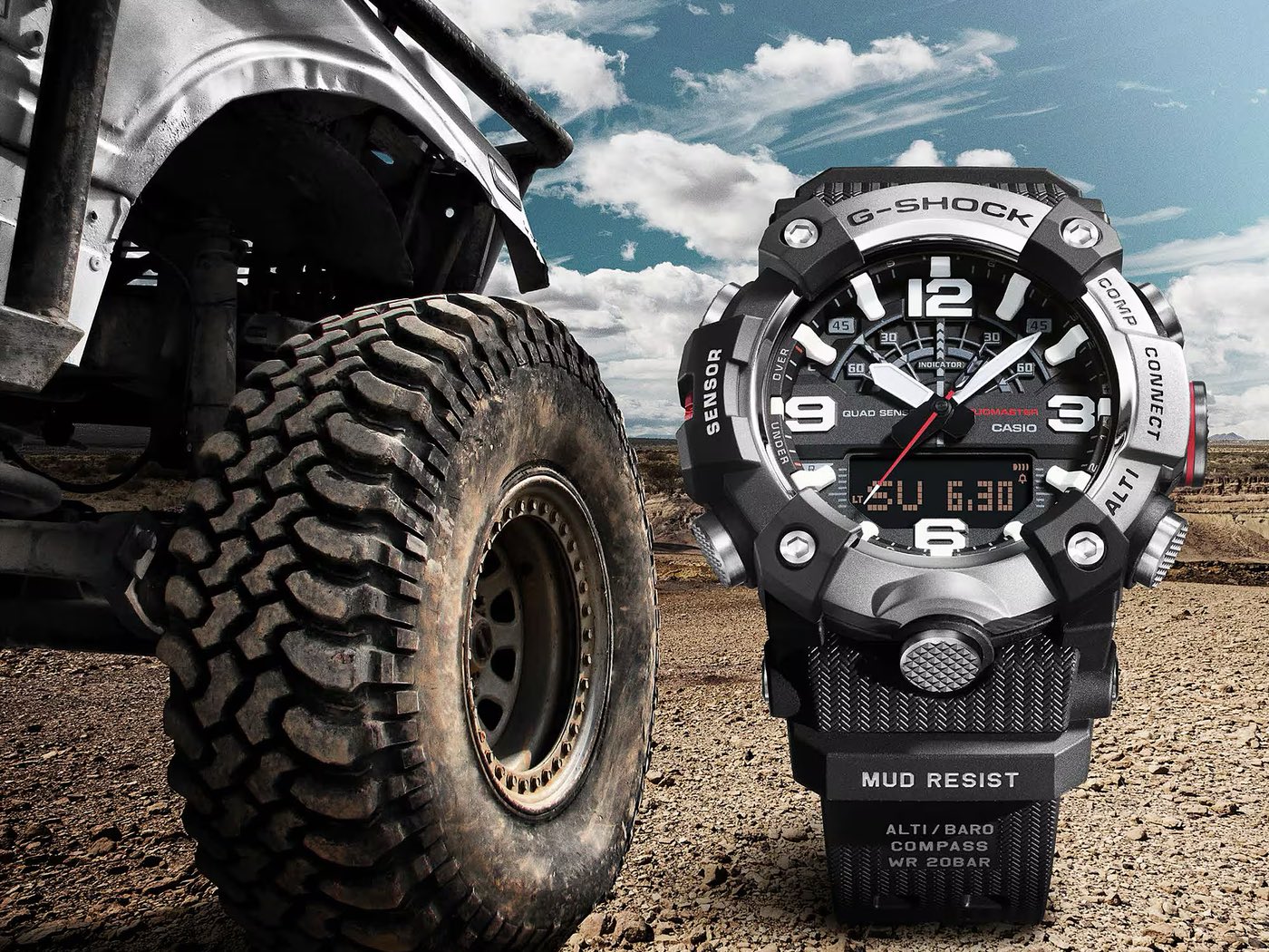 Casio launches new G-Shock Mudmaster watches with quad sensor, mission log feature and a tougher shell