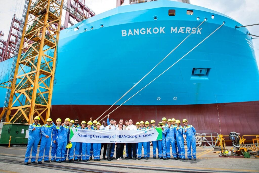 Maersk enriches fleet with another methanol-powered vessel