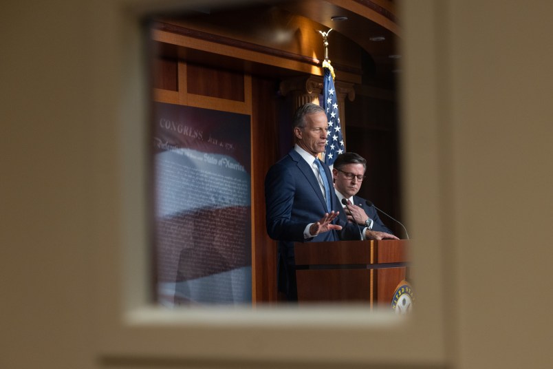 GOP Leaders Gesture Limply At Constitution After Trump’s ‘Nationalize’ Elections Talk