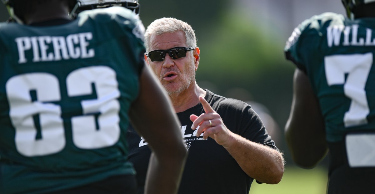 Which part of Jeff Stoutland leaving the Eagles is most worrisome?