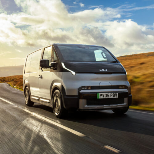 The Kia PV5 electric van combines futuristic looks and thoughtful design