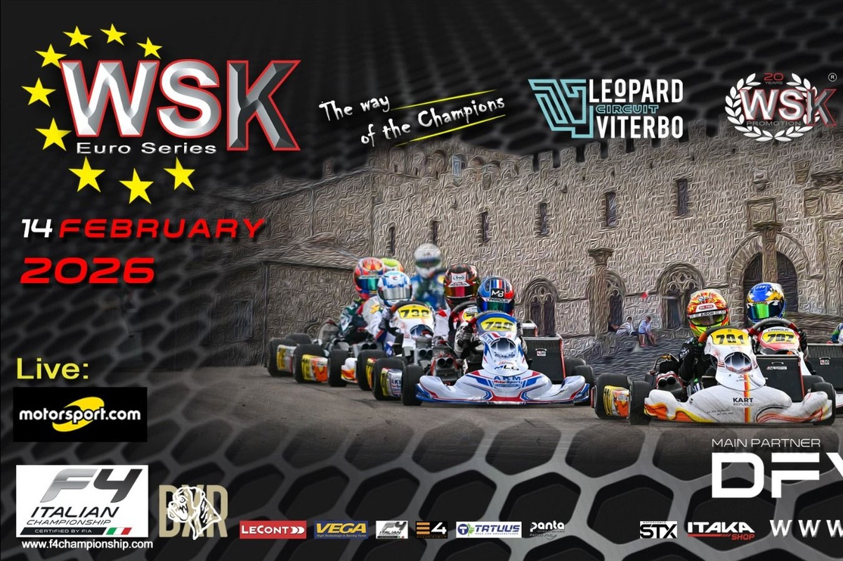 LIVE: WSK Euro Series 2026