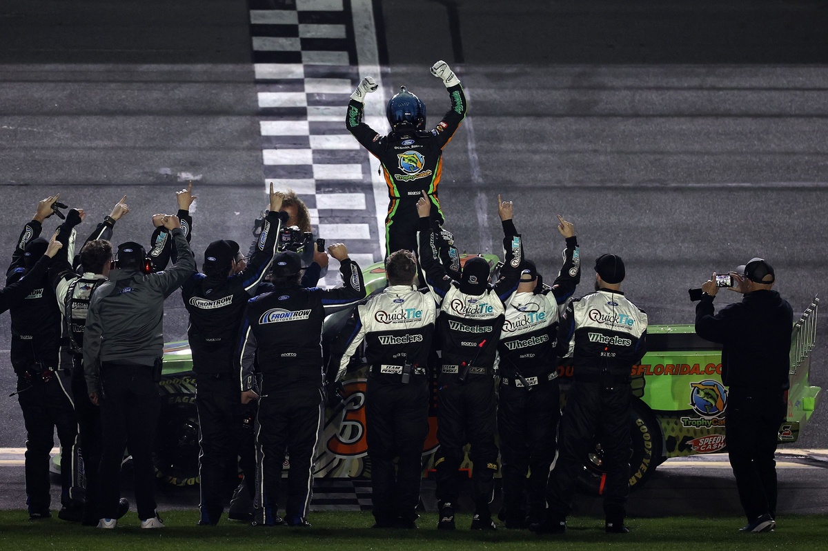 ‘Faith’ not ‘luck’ focus of Chandler Smith NASCAR Truck Daytona win