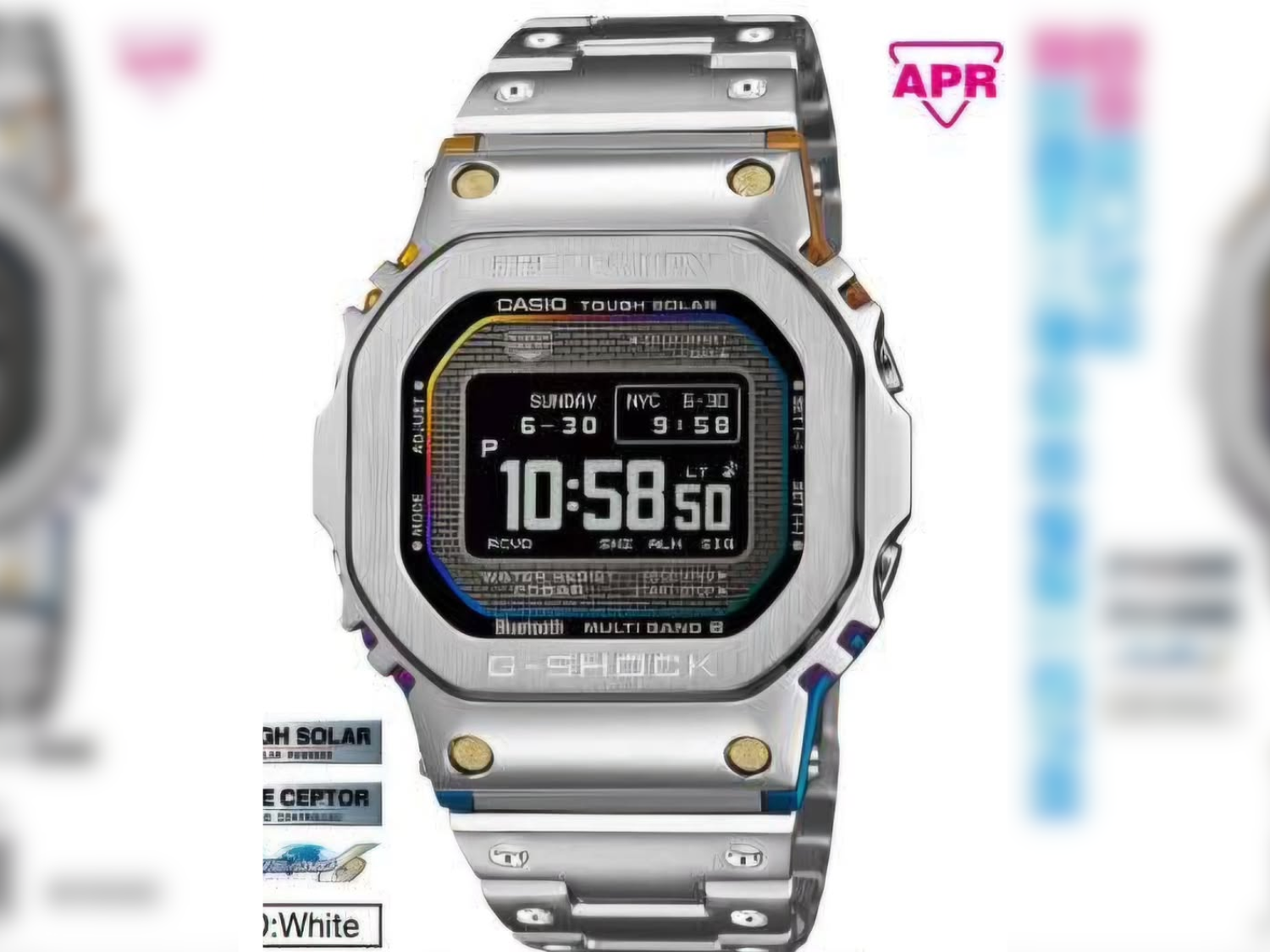 New Casio GMW-BZ5000RC-1DR leak reveals full metal build and April release for MIP LCD watch