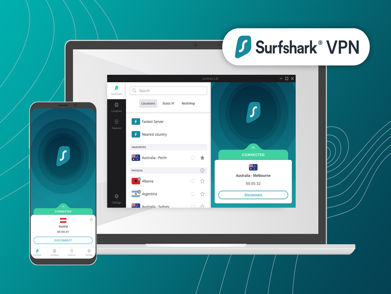 Block ads, hide your location, and enjoy internet freedom with this Surfshark deal for 84% off
